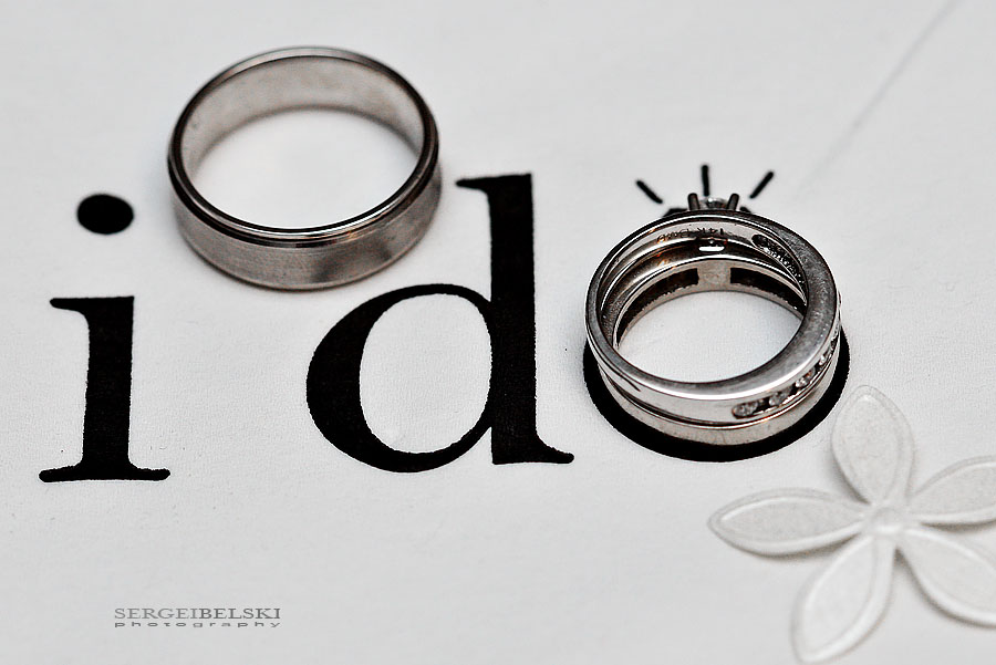 calgary wedding photographers -  wedding rings photo