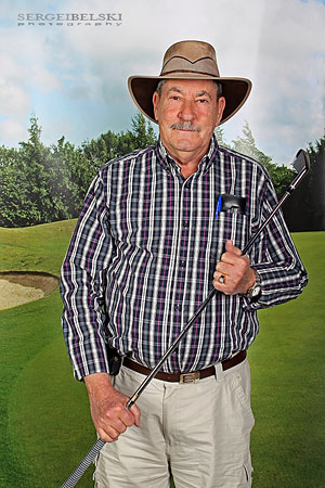 calgary photographer chinook golfer trade show photo
