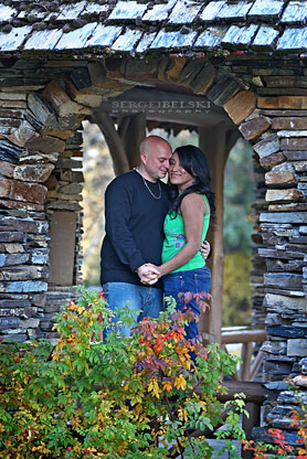 calgary wedding photographer engagement photo shoot  in banff