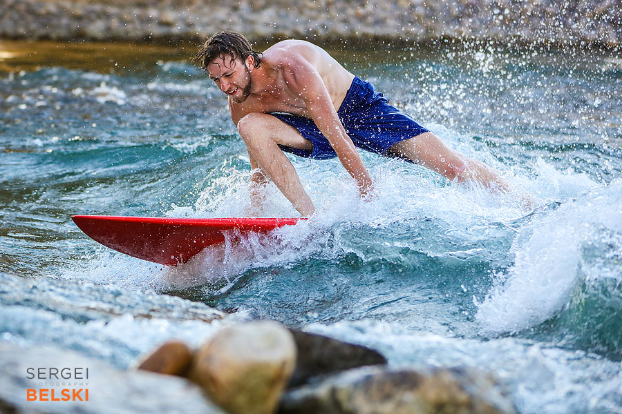 calgary river surfing sports photographer sergei belski photo