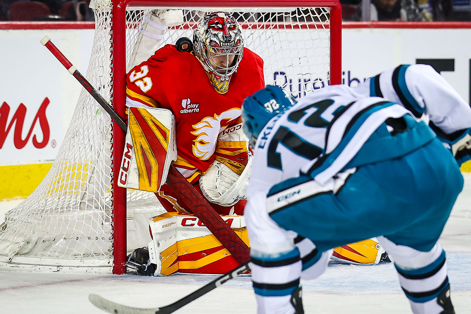 nhl hockey Calgary Flames sports photographer sergei belski photo
